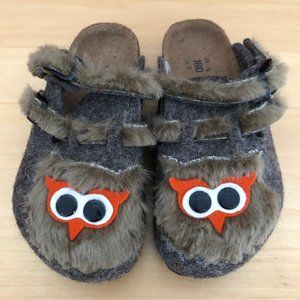 Birkenstock wool owl clogs - Childs' 10 US